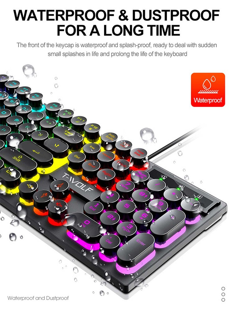 Sensação mecânica Shadow, teclado, computador desktop, laptop, jogo de esportes,